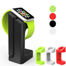Besegad Пластиковая Подставка для зарядки, док-станция для зарядки, держатель для Apple Watch iWatch серии 1 2 3 4 2024 - купить недорого