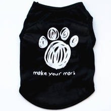 2022 New Suit Cosplay Dog Clothes Black Elastic Vest Puppy T-Shirt Coat Accessories Apparel Costumes Pet Clothes for Dogs Cats 2024 - buy cheap