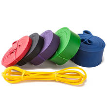 Resistance Bands Exercise Elastic Natural latex Workout Ruber Loop Strength rubber band for Fitness Equipment Training Expander 2024 - купить недорого