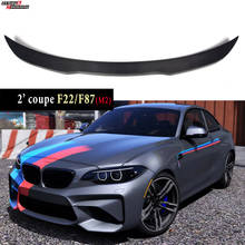 F22 F23 F87 M2 Real Carbon Fiber Rear Trunk Spoiler Wing For BMW 2 Seris Coupe 2014 -2019 M235i 218i 220i Car Boot Lid Lip Tail 2024 - buy cheap