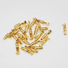 2000PCs 4.0 bullet crimp terminal car electrical wire connector diameter 4mm pin Non Insulated 4Mm male Crimp Terminals 2024 - buy cheap