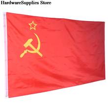 Bandeira da união soviética (soviética), bandeira da urss, soviéticos, soviéticos, união sobressalente da rússia, 90*150cm, tamanho grande 2024 - compre barato