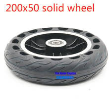 High quality 200x50 solid wheel explosion proof electric bicycle scooter tire 8 inch motorcycle solid tire honeycomb 2024 - buy cheap