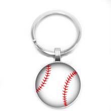 2019 New World Football Key Ring Football Enthusiasts Key Chain 25mm Glass Cabochon Key Ring Fans Gift Jewelry 2024 - buy cheap