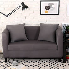 Capa de sofá moderna, 1/2/3 lugares, capa elástica de poliéster e elastano para proteção de poltrona, mobília e sala de estar 2024 - compre barato