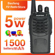 Baofeng BF 888S walkie talkie Portable CB Ham Radio bf 888S 5W Two Way Radio UHF Transceiver Radio Set With Earpiece Ham Radio 2024 - buy cheap