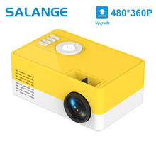 Salange J15 Mini Portable Projector Support 1080P Video Home Media Player Pocket Video Cinema Gift For Friends Kids VS YG300 2024 - buy cheap