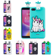 Soft Silicone TPU Case For Xiaomi Redmi 6A Case 3D Unicorn Panda Cat Phone Case For Redmi 6A xiomi redmi 6a Fundas 2024 - buy cheap