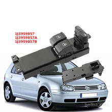 Interruptor de janela elétrica para volkswagen, 1j3 959 857/857b, para vw golf 4 bora passat b5 leon 1m toledo 2 skoda octavia fabia 2024 - compre barato