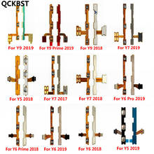 Cabo flex de reparação com botão liga/desliga, peças para huawei y9 y7 y6 pro y5 prime 2019 2018 2017 2024 - compre barato