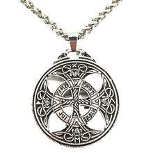 Viking Norse Runes Wiccan Pagan Lucky Irish Knots Pendants Necklaces Men Women Amulet Jewelry 2024 - buy cheap