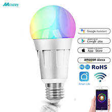 WIFI Smart LED Light Bulb E27 E26 RGB Warm Cool White Dimmable 7W Table Desk Lamp Timmer Voice Remote by Alexa Echo Google Home 2024 - buy cheap