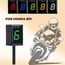 Индикатор передачи на мотоцикл для Honda Honda CBR CB500X CB400SF CB650F CB1300 CBR600RR CB1000R Cb650r VFR800 CB400 2024 - купить недорого
