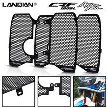 Motorcycle Aluminum Radiator Grille Guard Cover Protection For Honda CRF1000L Africa Twin / ADV Sports  2016 2017 2018 2019 2020 2024 - buy cheap