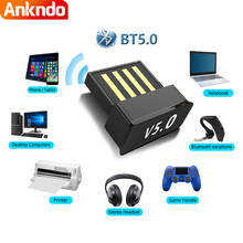 USB Bluetooth Adapters BT 5.0 USB Wireless Computer Adapter Audio Receiver Transmitter Dongles Laptop Earphone BLE Mini Sender 2024 - купить недорого