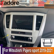 Cubierta decorativa para Mitsubishi Pajero sport /Montero sport /Shogun sport 2019-2021, accesorios de moldura para Control central de navegación 2024 - compra barato