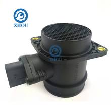 Датчик массового расхода воздуха для Audi A3 A4 VAG VW Jetta Golf Beetle Bora Polo Sharan 1,9 TDI Diesel 06A906461 0280217121