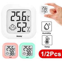 Mini LCD Digital Thermometer Hygrometer Indoor Room Electronic Temperature Humidity Meter Sensor Gauge Weather Station for Home 2024 - купить недорого