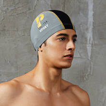 Gorro de natación Flexible impermeable para hombre y adulto, cubre gorro, Multicolor 2024 - compra barato