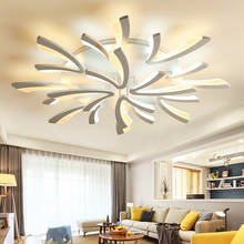 Lámparas de techo LED modernas para decoración de sala de estar, accesorio de luz moderno 2024 - compra barato