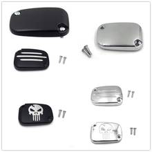 Tampa do cilindro mestre da embreagem hidráulica frontal, peças de motocicleta para harley davidson 06-17 vrsc 14-16 touring groove 2024 - compre barato