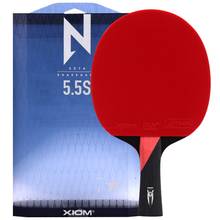 Xiom profissional raquete de tênis de mesa lâmina espinhas borracha em raquetes ping pong alta qualidade 6/7/8/9 estrelas 2024 - compre barato