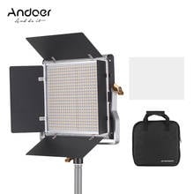 Andoer-luz led profissional para vídeo, 660 lâmpadas led bicolor ajustável, 3200-5600k, para estúdio fotográfico, gravação de vídeo 2024 - compre barato