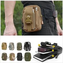 Molle Tactical Waist Pouch Fanny Pack Bag Men's Outdoor Sports Running Belt Mobile Phone Holder Case Hunting EDC Tool Bags 2024 - buy cheap