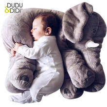 40/60CM  Elephant Plush Pillow Infant Soft For Sleeping Stuffed Animals  Toys Baby 's Playmate gifts for Children WJ346 2024 - buy cheap