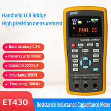 Medidor de LCR ET430 handheli, medición de puente Digital USB multifunción, probador de inductancia de capacitancia de resistencia 2024 - compra barato