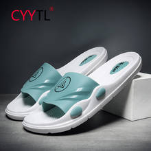 Cyytl chinelos masculinos de eva home, sapatos casuais macios para o verão, sandálias de praia ao ar livre, chinelo antiderrapante 2024 - compre barato