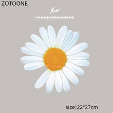 ZOTOO Little Daisies Patch for T-shirt Jacket Printing Iron on Sticker Heat Transfer Vinyl Children's Clothes Ironing Patches E 2024 - buy cheap