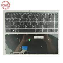 US New Layout Keyboard For HP Elitebook Folio 1040 G1 1040 G2 Backlit 2024 - buy cheap