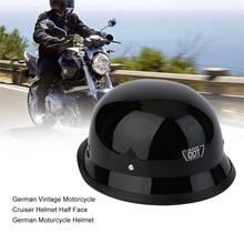 Capacete de motocicleta, capacete estilo alemão para motocicleta de fibra de carbono durável para metade do rosto, capacete alemão para motos m/g/xl 2024 - compre barato