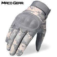 Luvas táticas de ciclismo dos fãs do exército treinamento escalada militar moto motociclista bicicleta wearproof ao ar livre tiro livre esporte antiderrapante luvas dedo cheio equipamento acessórios masculino fêmea