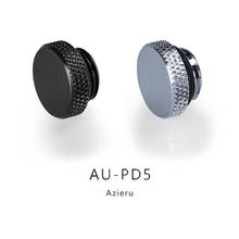 Azieru AU-PD5 silver/black high quality G1/4' plug screw plug Water Cooling 2024 - buy cheap
