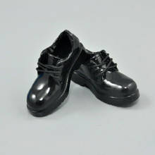 1/6 scale Black Lace-up leather Shoes fit for 12in Action figure phicen Tbleague Collection toys 2024 - buy cheap