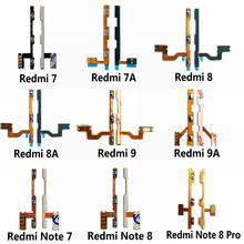 New Power on/off & volume up/down buttons flex cable Replacement for Xiaomi Redmi 7 7A 8 8A 9 9A Redmi Note 7 8 9 Pro 2024 - buy cheap