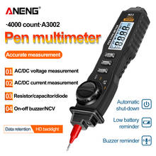 ANENG Multimeter A3002 Pen 4000 Counts Digital Multimeter Pen Non-contact Tester AC/DC Voltage / Diode / Continuity Testing Tool 2024 - buy cheap