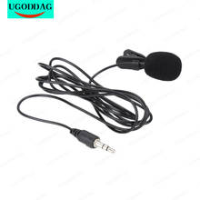 Portable External 3.5mm Hands-free Mini Wired Clip-on Lapel Lavalier Microphone For PC Laptop Speaking Singing Speech 2024 - buy cheap