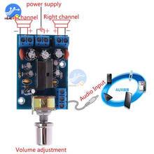 TEA2025B Mini Audio Amplifier Board Dual Stereo 2.0 Channel Amplifier Board For PC Speaker 3W+3W 5V 9V 12V CAR 2024 - buy cheap