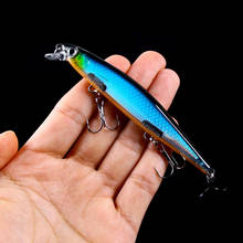 Рыболовная приманка HENGJIA Laser жесткая искусственная приманка 3D Eyes 11 см 13g воблеры рыболовные снасти Sinking медленное погружение 2024 - купить недорого