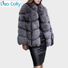 Lisa Colly Furs Coat Winter Coats Women Casual Loose Fur Jacket Coat Overcoats Fashion Thicken Faux Fur Coats Outerwear 2024 - buy cheap
