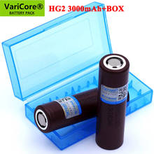 VariCore новый оригинальный HG2 18650 3000 мАч аккумулятор 3,6 в разряд 20 А, специальная мощность перезаряжаемая батарея + коробка для хранения 2024 - купить недорого