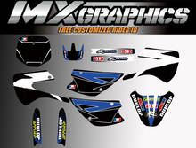 Team Graphics Delcas Stickers kits FOR KAWASAKI KX85 KX100 1998 1999 2000 2001 2002-2008 2009 2010 2011 2012 2013 KX 85 KX 100 2024 - buy cheap