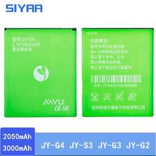 Original SIYAA JY-G4 JY-S3 JY-G3 JY-G2 Battery For JIAYU JY G4 G4S G4T JYG4 JYS3 G3S JYG2 Replacement Lithium Polymer Batteria 2024 - buy cheap