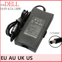 Adaptador de fonte de alimentação para laptop, 130w, 19.5v, 7.4 a 5.0mm, para computador dell, xps 15 gen 2 m1210 m1710 9530 l501x l502x k5295 d232h 17r, carregador 2024 - compre barato