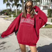 Letter Print Sweatshirts Women Spring 2022 Harajuku Pullovers Crew Neck Oversized Loose Long Sleeve Female Tops Casual Clothes 2024 - buy cheap
