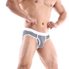 Cueca boxer masculina de algodão respirável, roupa íntima com elástico em cintura baixa e absorção de umidade 2024 - compre barato