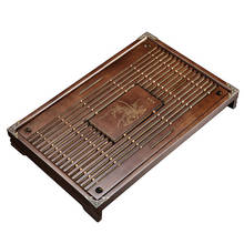 Solid Wood Tea Tray Drainage Water Storage Kung Fu Tea Set Drawer Tea Board Table Chinese Tea Ceremony Tools 2024 - купить недорого